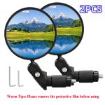 2pcs Handlebar Bike Mirrors with Installation Tools