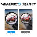 2pcs Handlebar Bike Mirrors with Installation Tools