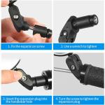 2pcs Handlebar Bike Mirrors with Installation Tools
