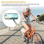 Bicycle Handlebar Rear View Mirror - Rectangle