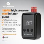 ROCKBROS Portable Electric Mini Bike Pump