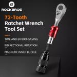 ROCKBROS Portable 72-Tooth Bike Repair Tool Kit