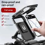 Waterproof Bike Phone Holder for iPhone, Samsung