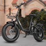 Hikeep 16" 500W Folding Electric Bike for Adults