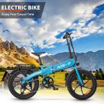 850W Folding Electric Bike for Commuters