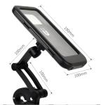 Waterproof Bike Phone Holder for iPhone, Samsung
