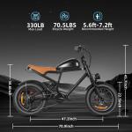20" 1500W Off-Road Electric Mountain Bike