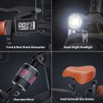 1500W Electric Bike 48V 15Ah 2-Seater Ebike