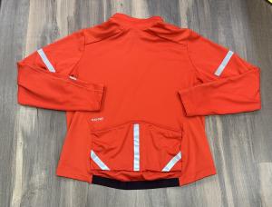 Men's XXL Orange Reflective Cycling Jacket