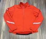 Men's XXL Orange Reflective Cycling Jacket