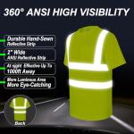 High Visibility Quick Dry Safety Shirt for Work