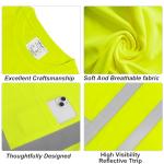 High Visibility Quick Dry Safety Shirt for Work