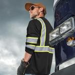 Zhanmai 6 Pack High Visibility Safety T-Shirts