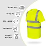 High Visibility Quick Dry Safety Shirt for Work