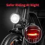 1500W Electric Fat Tire Bike with Dual Suspension