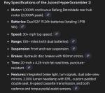 HYPERSCRAMBLER2 52V Dual Battery Electric Bike