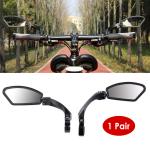 360° Rotating Bike Handlebar Rearview Mirrors - 2 Pack