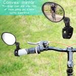 Round Bike Mirror for MTB and Road Handlebar