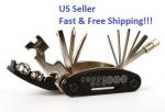 16-in-1 Portable Bike Repair Tool Kit