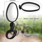 Round Bike Mirror for MTB and Road Handlebar