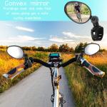 Round Bike Mirror for MTB and Road Handlebar