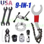 9-Piece Bike Repair Tool Kit with Chain Cutter