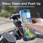 Bicycle and Motorcycle Phone Holder Mount