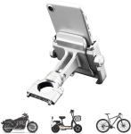 Aluminum Handlebar Phone Holder for Bikes and ATVs