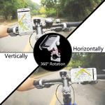 Aluminum Handlebar Phone Holder for Bikes and ATVs