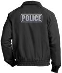 Police Charge Reflective Fleece Lined Cycling Jacket