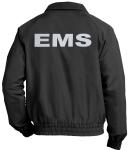 Reflective Logo Fleece Lined Cycling Jacket