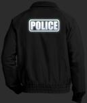 Police Charge Reflective Fleece Lined Cycling Jacket
