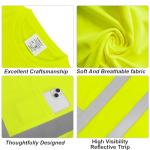 High Visibility Long Sleeve Reflective Safety Shirt