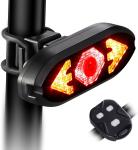 Wireless Bike Tail Light with Turn Signal Remote