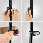 Wireless Bike Tail Light with Turn Signal Remote