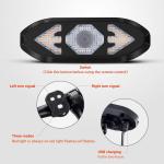 Wireless Bike Tail Light with Turn Signal Remote