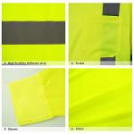 High Visibility Long Sleeve Reflective Safety Shirt
