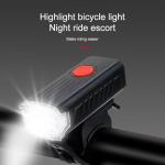 USB Rechargeable LED Bike Headlight and Taillight