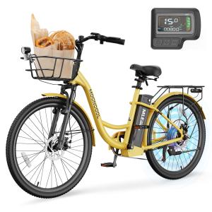 MOONCOOL 700W Electric City Cruiser Bike