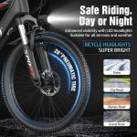 26" 1500W Electric Mountain Bike - 28 MPH