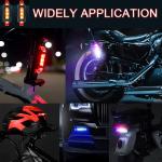 USB Rechargeable LED Bike Headlight and Taillight Set