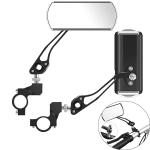 360° Rotating Bike Handlebar Rear View Mirrors