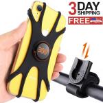 Detachable 360° Silicone Phone Mount for Bikes