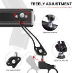 360° Rotating Bike Handlebar Rear View Mirrors