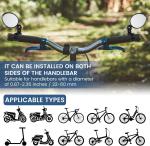 Bike Mirror Set for MTB and Road Bikes