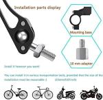 360° Rotating Bike Handlebar Rear View Mirrors
