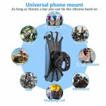 360° Silicone Bike Phone Mount for iPhone