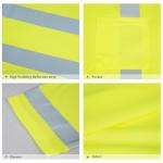 High Visibility Reflective Safety T-Shirt for Work