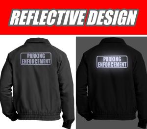 Reflective Logo Parking Enforcement Cycling Jacket