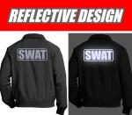 Reflective SWAT Charger Jacket for Cycling